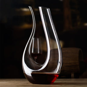 Decanter de Vinho Recipiente de Vidro Cisne Decantador Mahaos