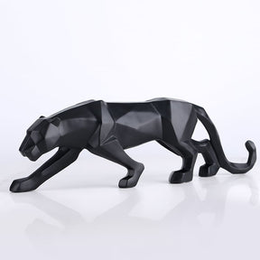 Decoração de Mesa de Resina Estátua Leopardo Mahaos