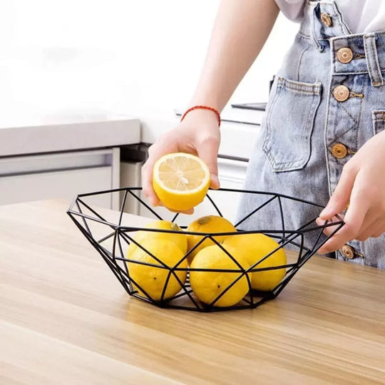 Fruteira de Mesa Cesta de Fruta e Decoração de Mesa