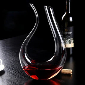 Decanter de Vinho Recipiente de Vidro Cisne Decantador Mahaos