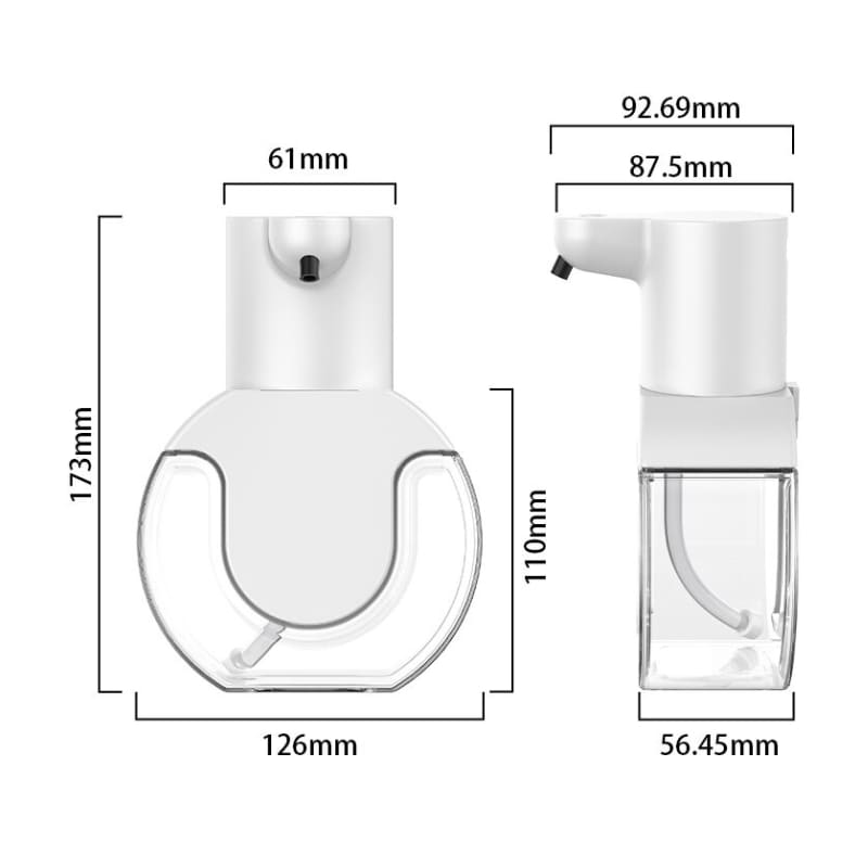 Saboneteira Dispenser Sabonete Líquido Automático Gel Espuma Mahaos