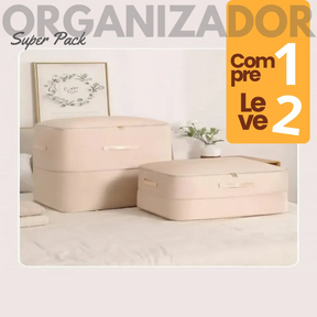 Organizador de Compressão Super Pack – Compre 1 Leve 2