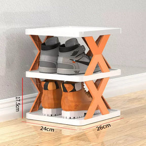 Sapateira Vertical Organizadora Estante Modular Desmontável Mahaos