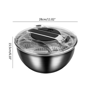 Centrifuga Secadora de Salada Bowl Inox Mahaos