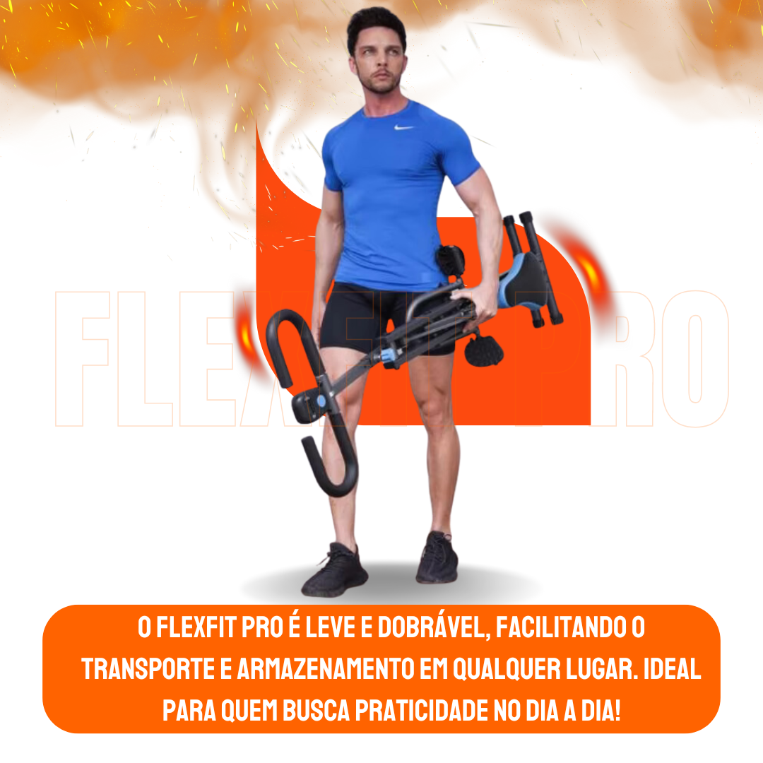 FlexFit Pro - Máquina 2 em 1 para Glúteos e Pernas