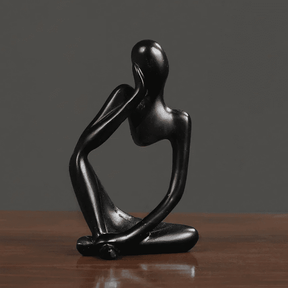 Decoração de Mesa Resina Escultura Estátua Pensador Mahaos