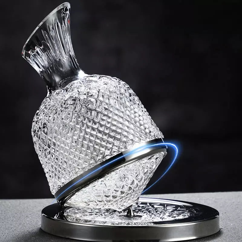 Decanter de Vinho Recipiente de Vidro Cristal Decantador Mahaos