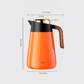 Garrafa Térmica Café Chá Inox 1.6L Mahaos