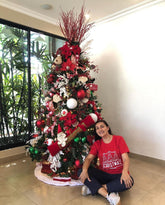 Árvore de Natal + Decoração 360º Exclusive Inclusa - 2,10 Metros